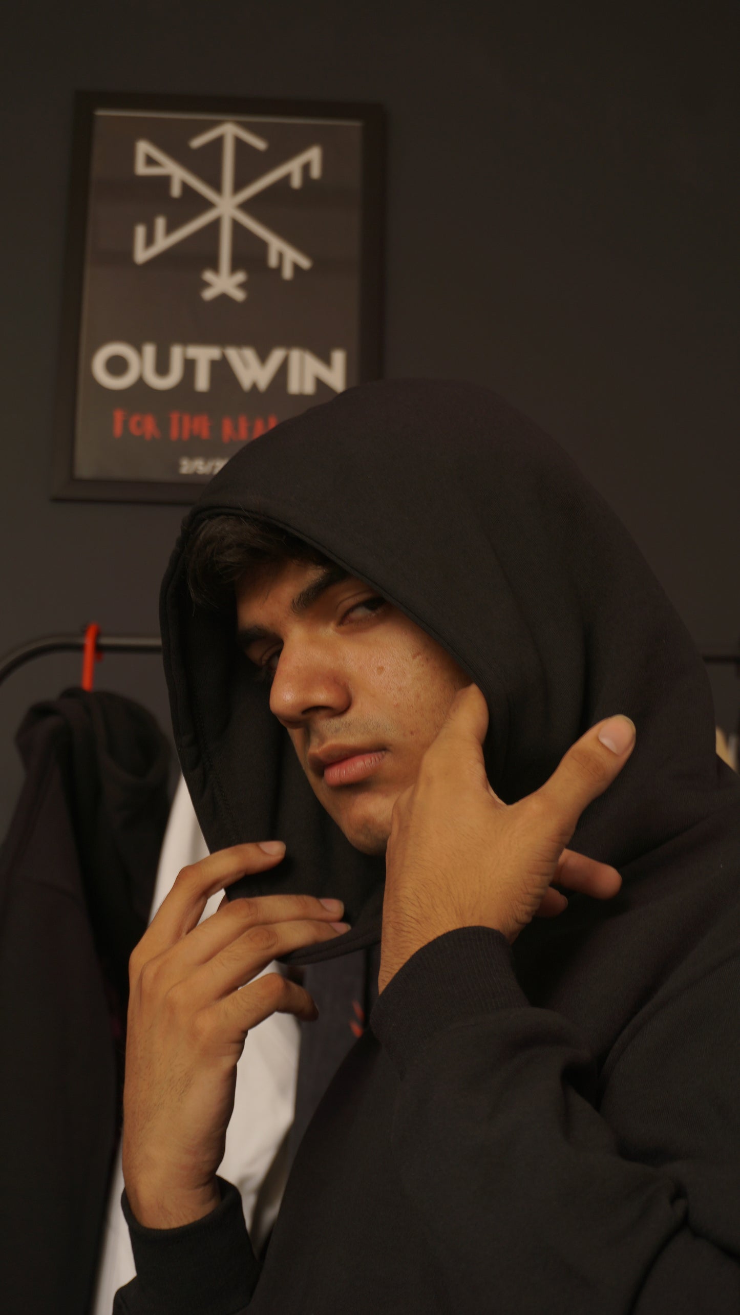 Raven Black Hoodie