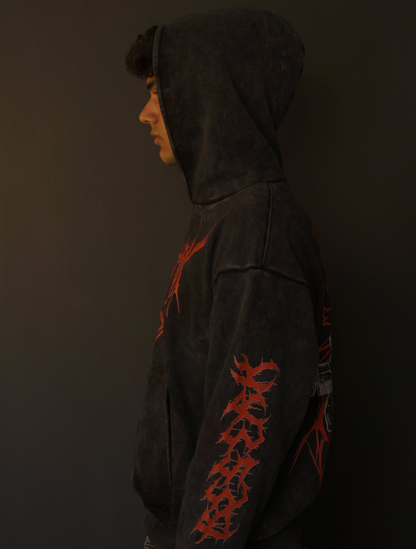 Berserk Hoodie ( Acid Wash )