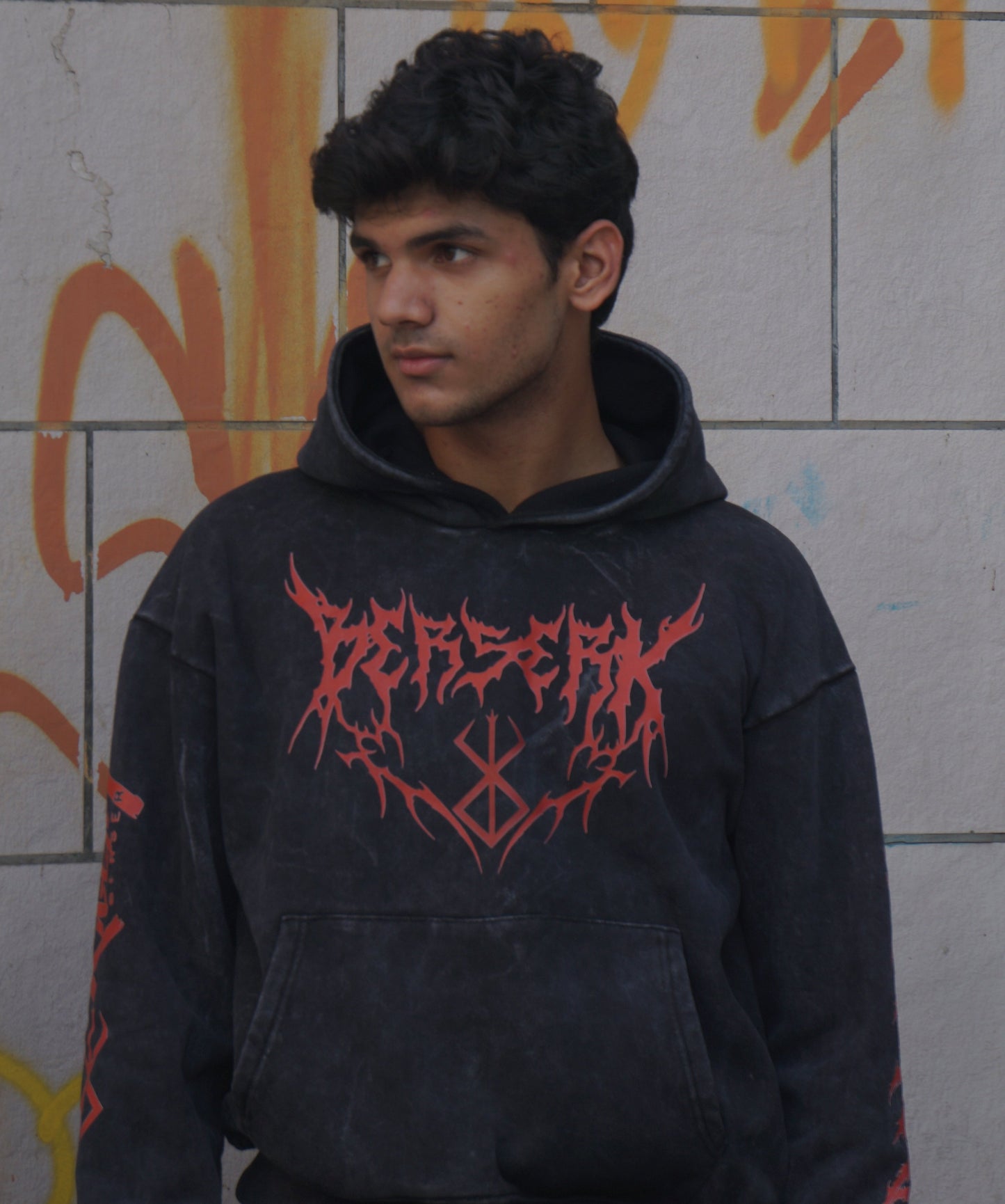 Berserk Hoodie ( Acid Wash )