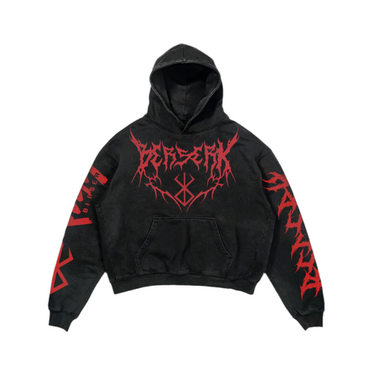 Berserk Hoodie ( Acid Wash )