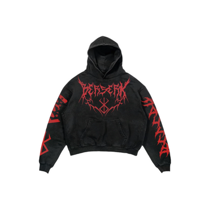 Berserk Hoodie ( Acid Wash )